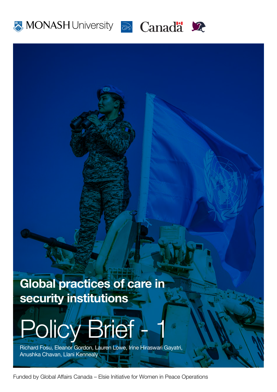 Policy Brief #1 — English